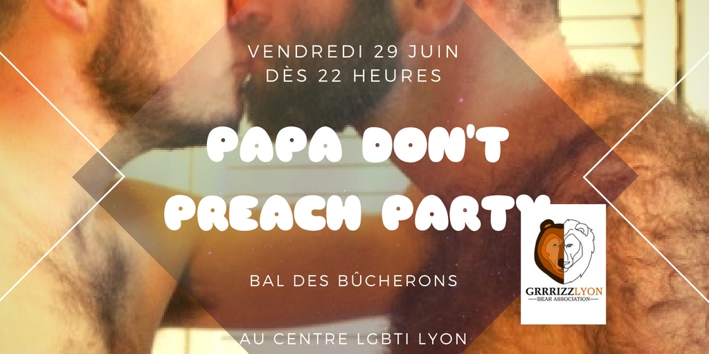 Papa Don’t Preach PARTY BDB, vendredi 29 juin, Centre LGBTI
