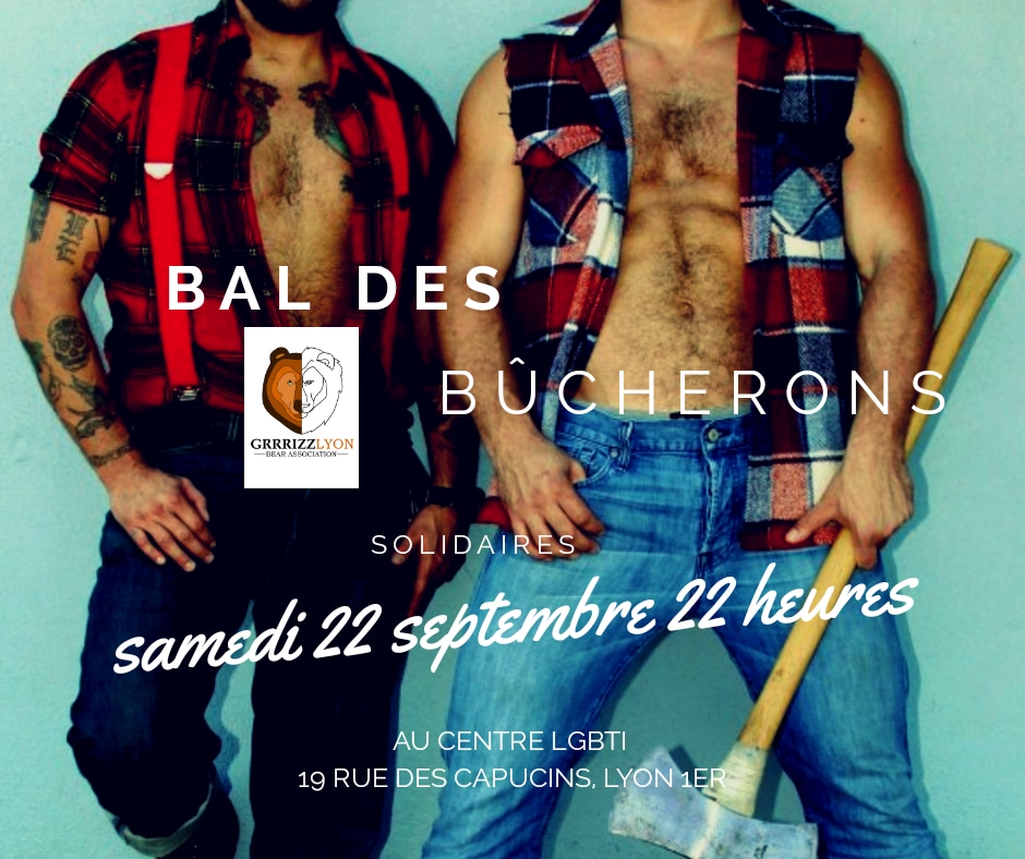 Bal Des Bûcherons Solidaires, samedi 22 septembre, 22h Centre LGBTI