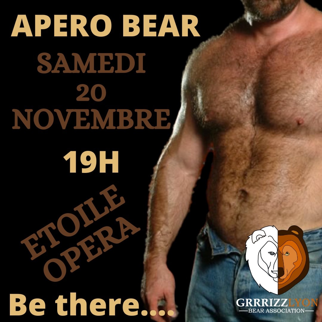 Apéro Bear samedi 20 novembre, Etoile Opéra